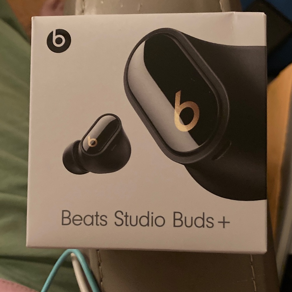 Beats by Dre Studio Buds+ Black and Gold